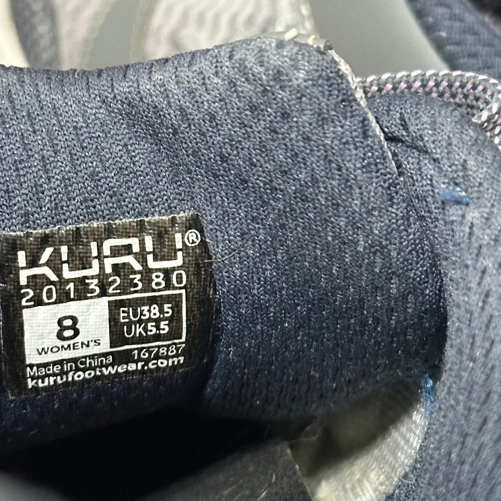 KURU‎ Quantum 2.0 Sneakers Womens 8 Gray Pewter Nightsky Running Shoes